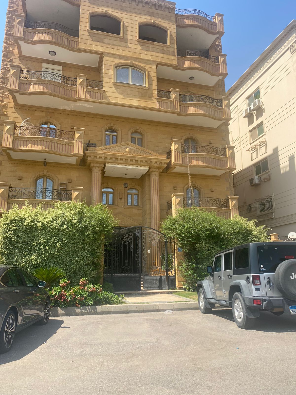 new cairo city , apartment with garden view for sale in al banafsj buildings